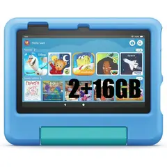 AMAZON - Tablet Fire 7 Kids 7inch 12va Gen 2022-3 a 7 años-2GB+16GB - Azul