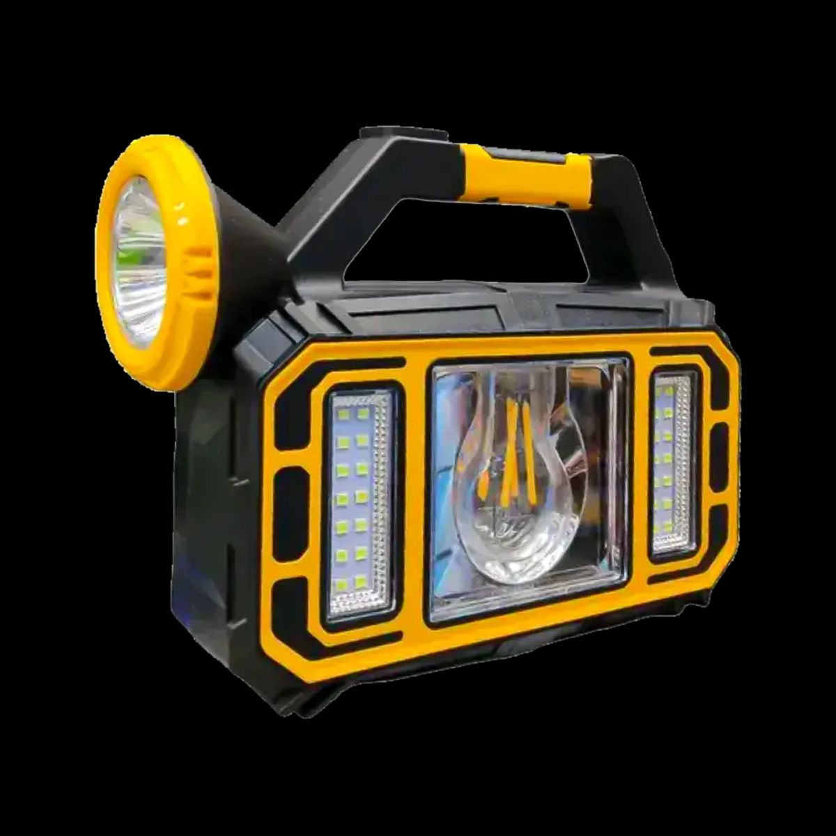 MOVI - LINTERNA RECARGABLE CON PANEL SOLAR Y FUNCION DE POWERBANK