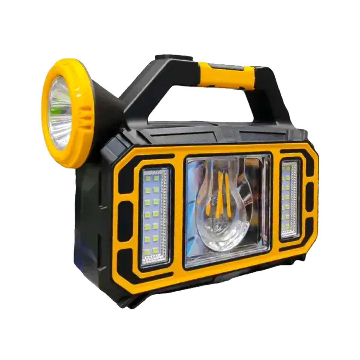 MOVI - LINTERNA RECARGABLE CON PANEL SOLAR Y FUNCION DE POWERBANK