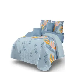 GENERICO - Cubrecama Colcha Quilt de Verano king