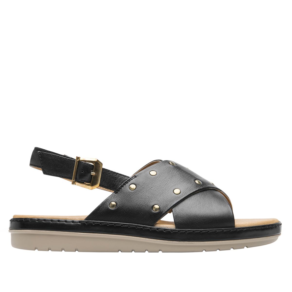 FLEXI - Sandalia Mujer Peonia 100233 Negro Flexi