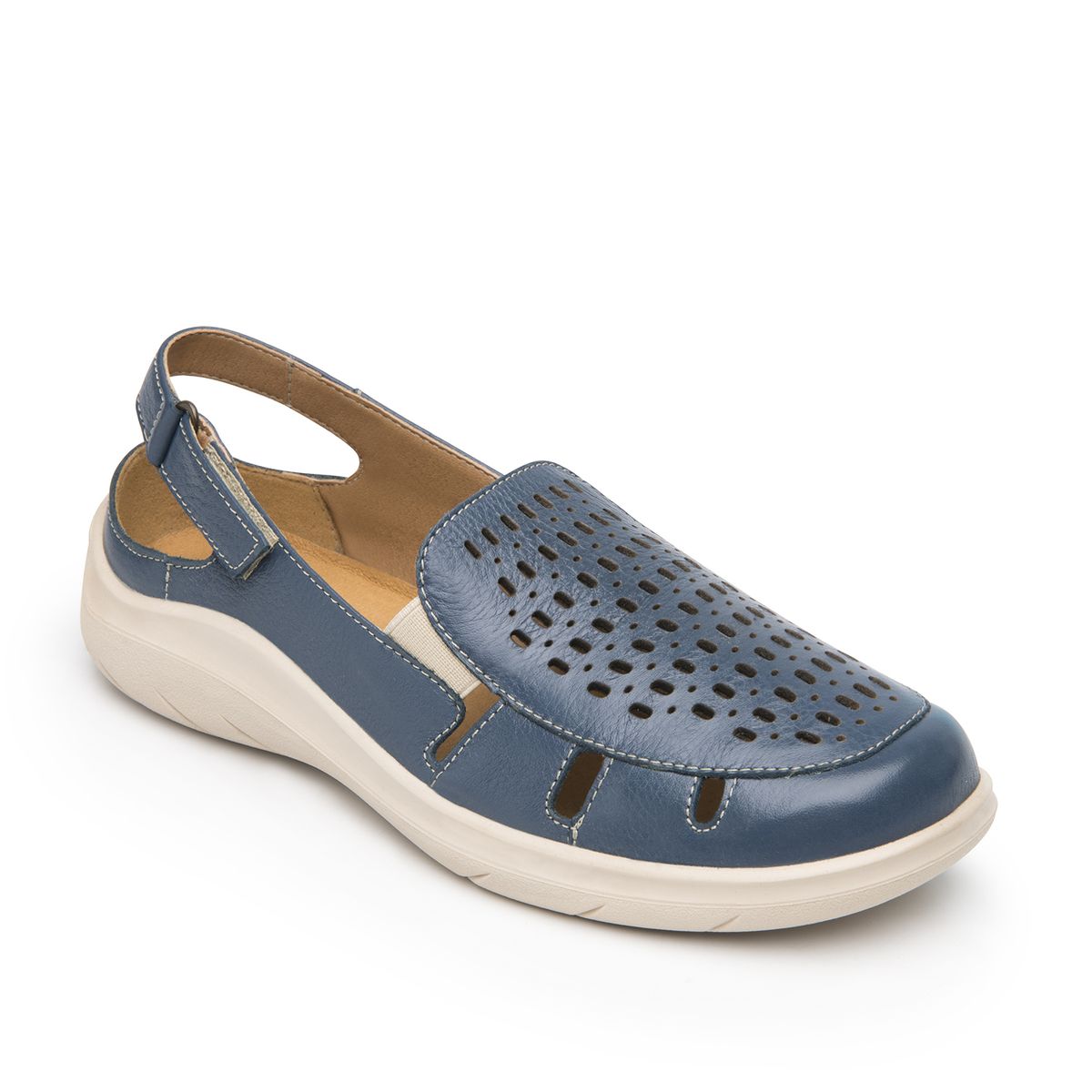 FLEXI - Zapato Mujer Acai 128706 Azul Flexi