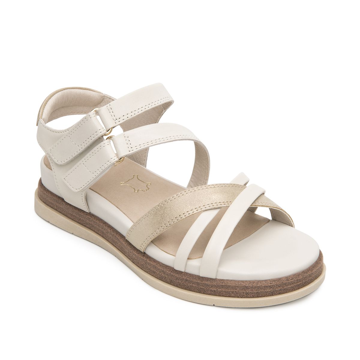 FLEXI - Sandalia Mujer Stephany 135301 Blanca Flexi