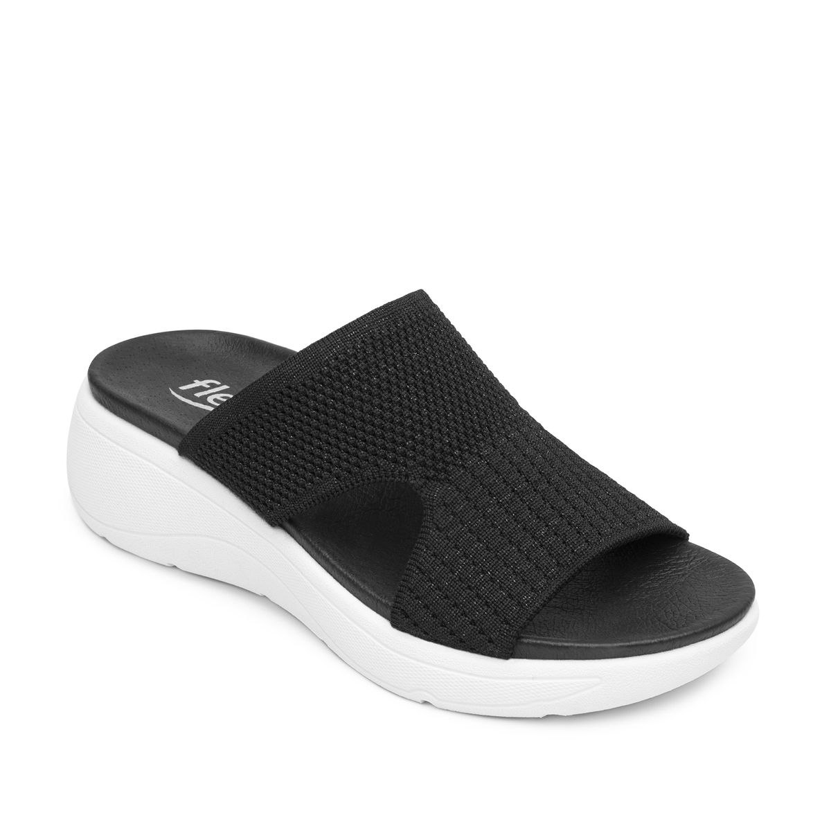 FLEXI - Sandalia Mujer Nelida 135101 Negro Flexi