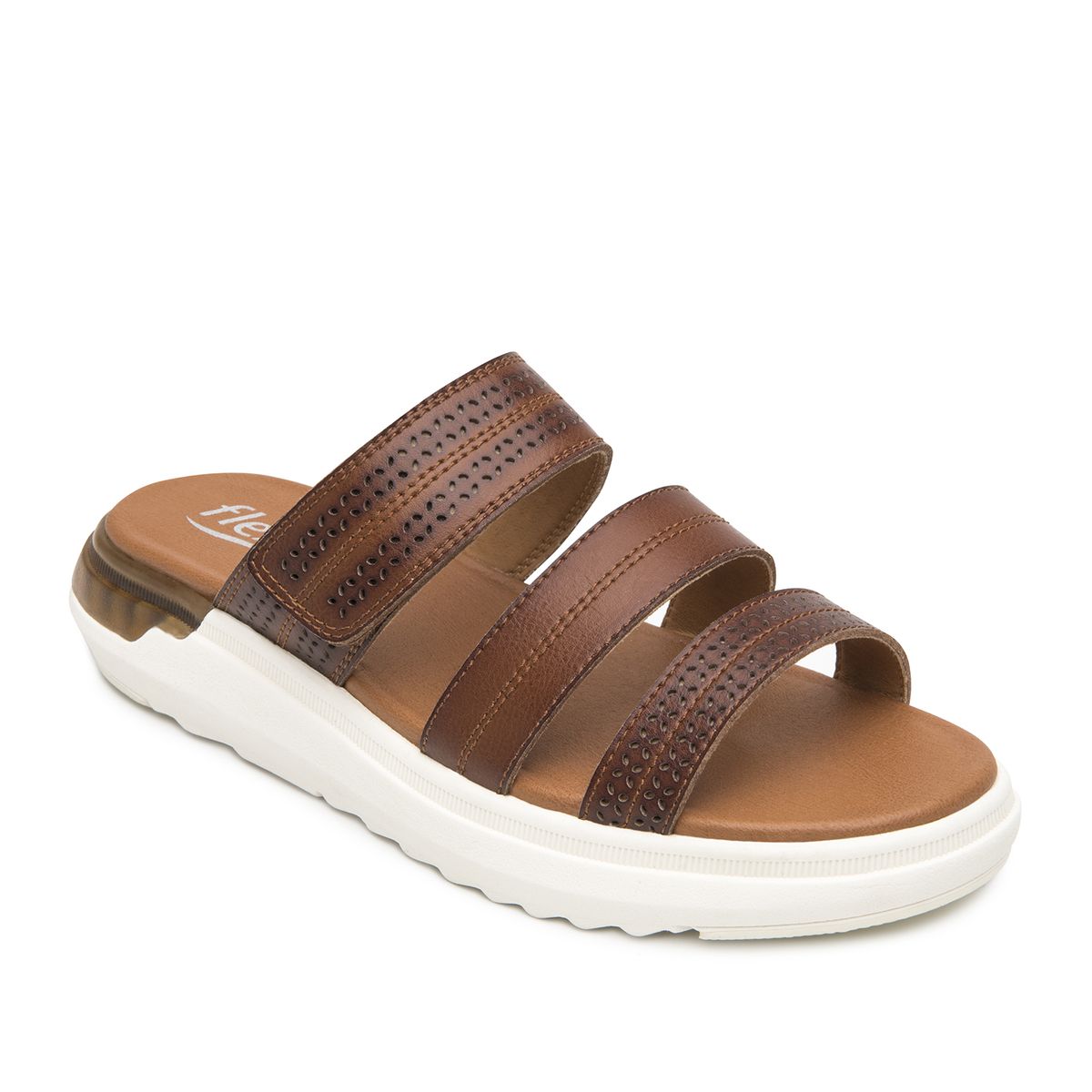 FLEXI - Sandalia Mujer Fraga 129404 Café Flexi