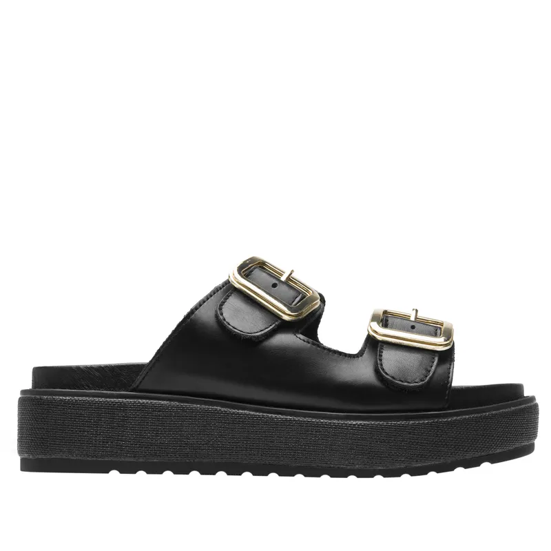 FLEXI - Sandalia Mujer Pia 135501 Negro Flexi