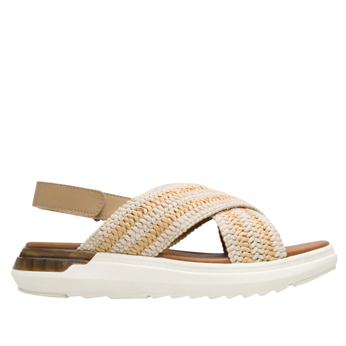 FLEXI - Sandalia Mujer Fraga 129405 Beige Flexi