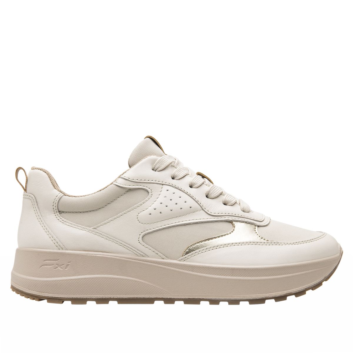 FLEXI - Zapatilla Mujer Atsiri 117210 Beige Flexi