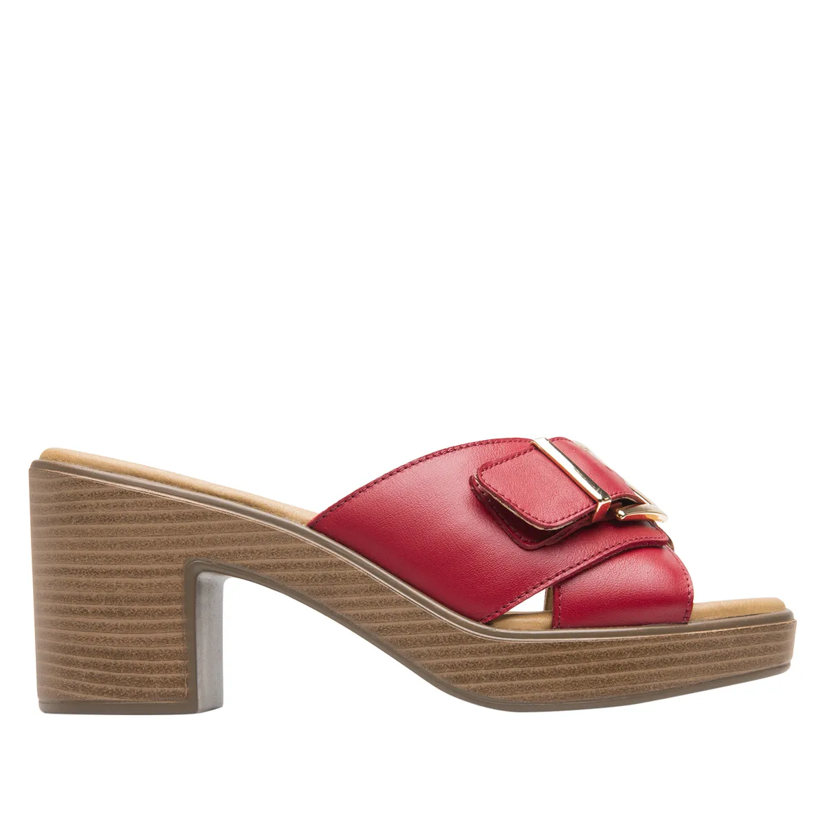 FLEXI - Sandalia Mujer Kaia 133501 Roja Flexi