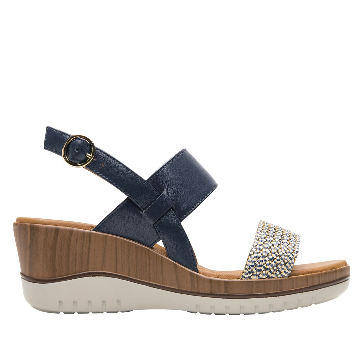 FLEXI - Sandalia Mujer Emily 113325 Azul Marino Flexi