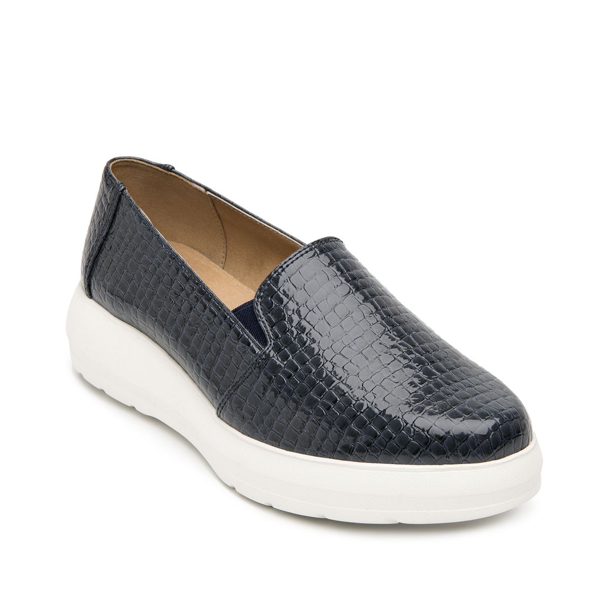 FLEXI - Mocasín Mujer Edith 126716 Azul Marino Flexi
