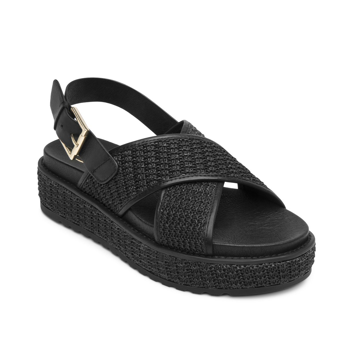 FLEXI - Sandalia Mujer Pia 135502 Negro Flexi