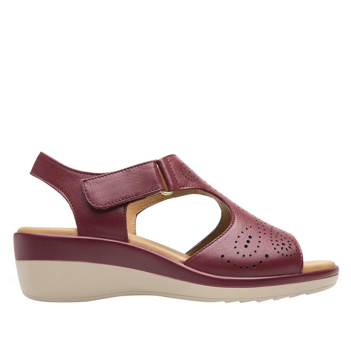 FLEXI - Sandalia Mujer Amapola 116013 Burdeo Flexi