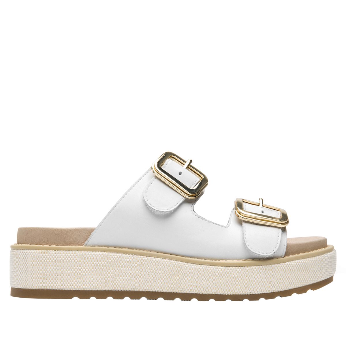 FLEXI - Sandalia Mujer Pia 135501 Blanca Flexi