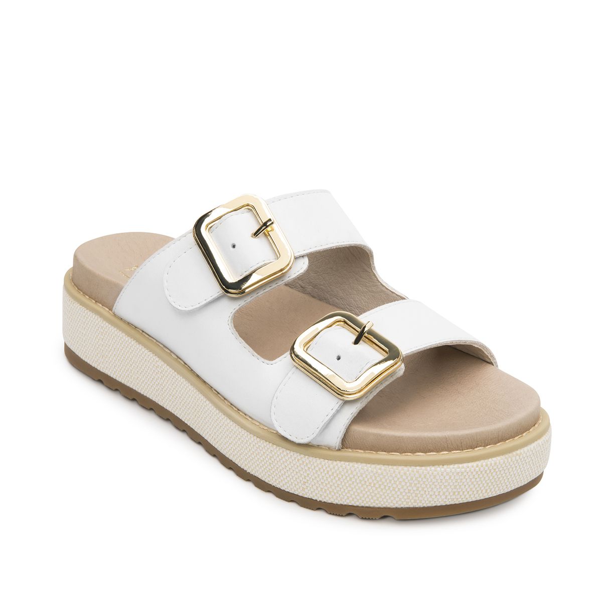 FLEXI - Sandalia Mujer Pia 135501 Blanca Flexi