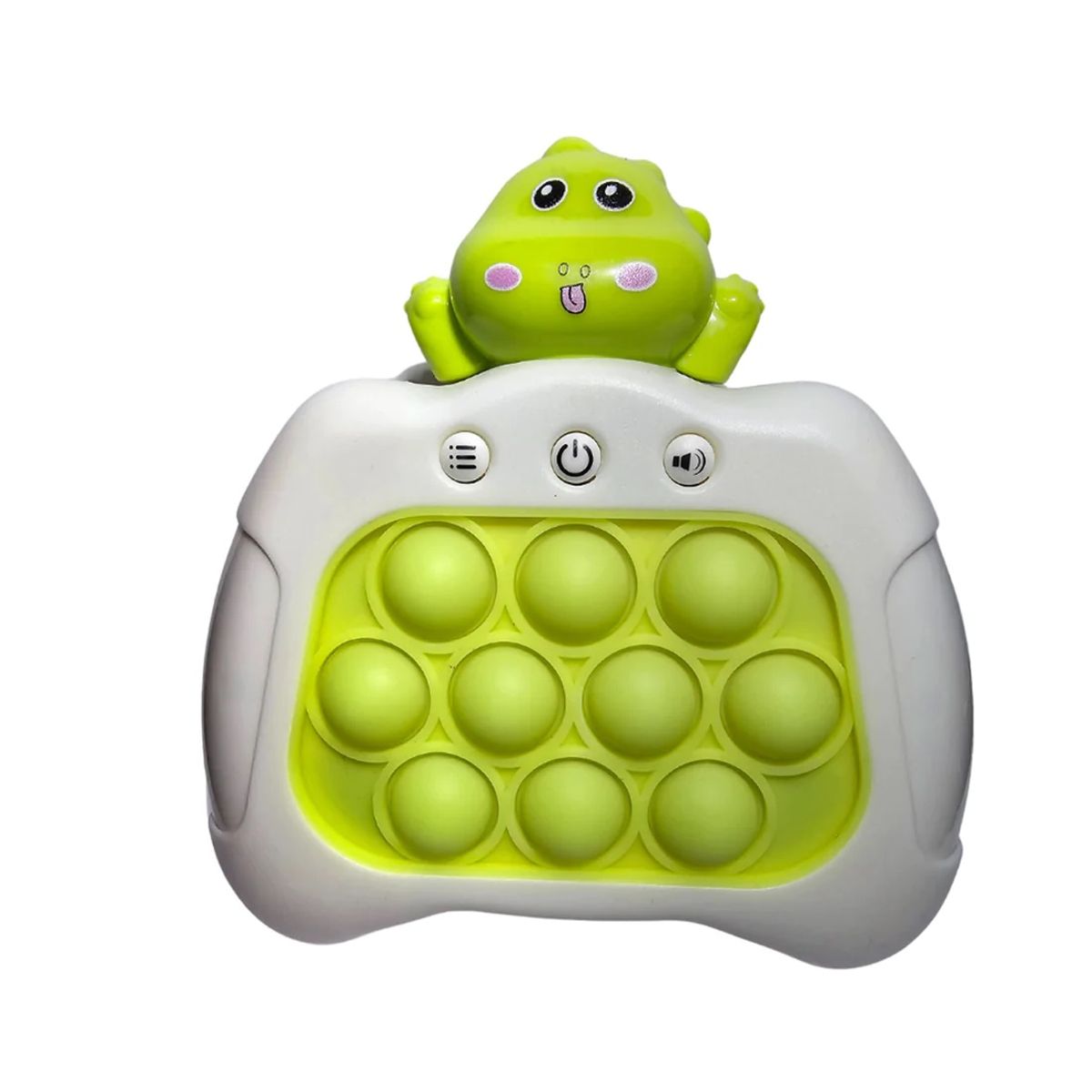 GENERICO - Fidget Pop It Electrónico de Dinosaurio Verde