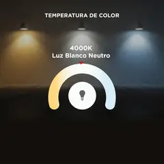 BP ILUMINACION - Proyector Led 20W 4000K Con Sensor Unilux