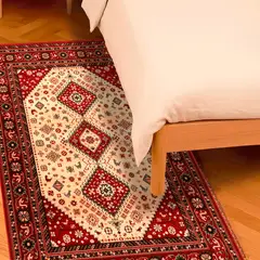 BAZHARS - Bajada de Cama 080X120 cm de Lana Kirman Osta 43 45 100