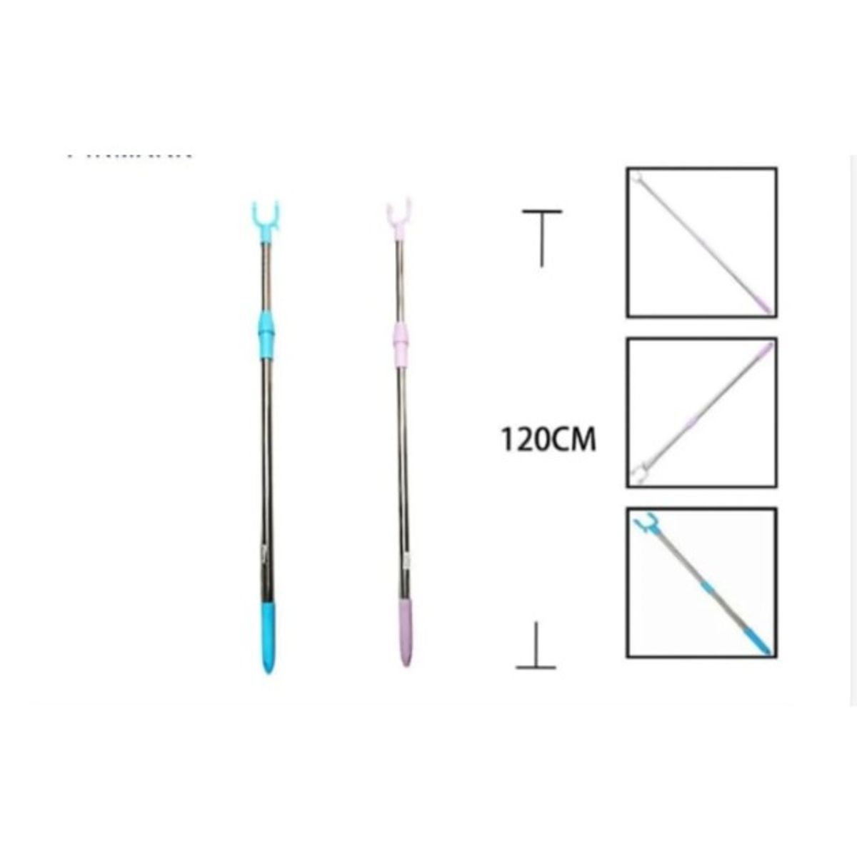 GENERICO - Tenedor De Ropa Plastico 120 Cm