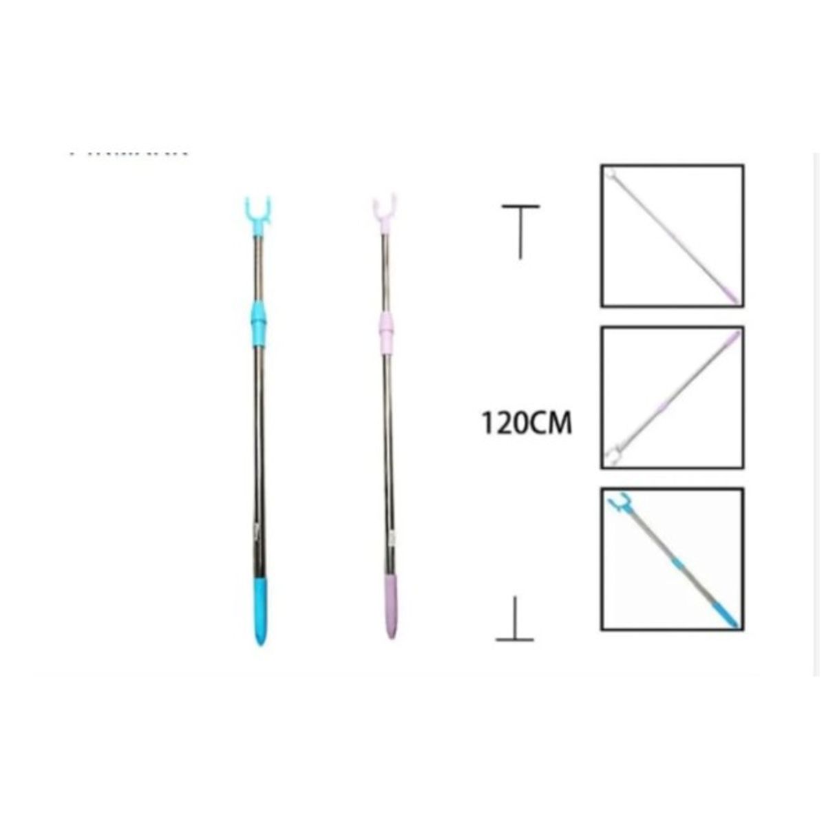 GENERICO - Tenedor De Ropa Plastico 120 Cm