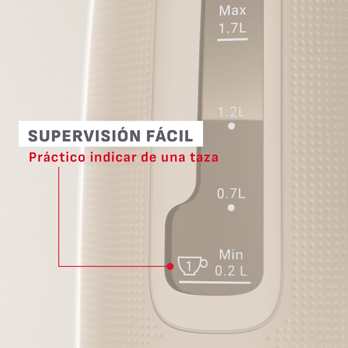 MOULINEX - Hervidor Morning 1,7 L Gris