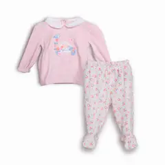 PILLIN - Conjunto Recién Nacido Rosado PVC302-25ROS