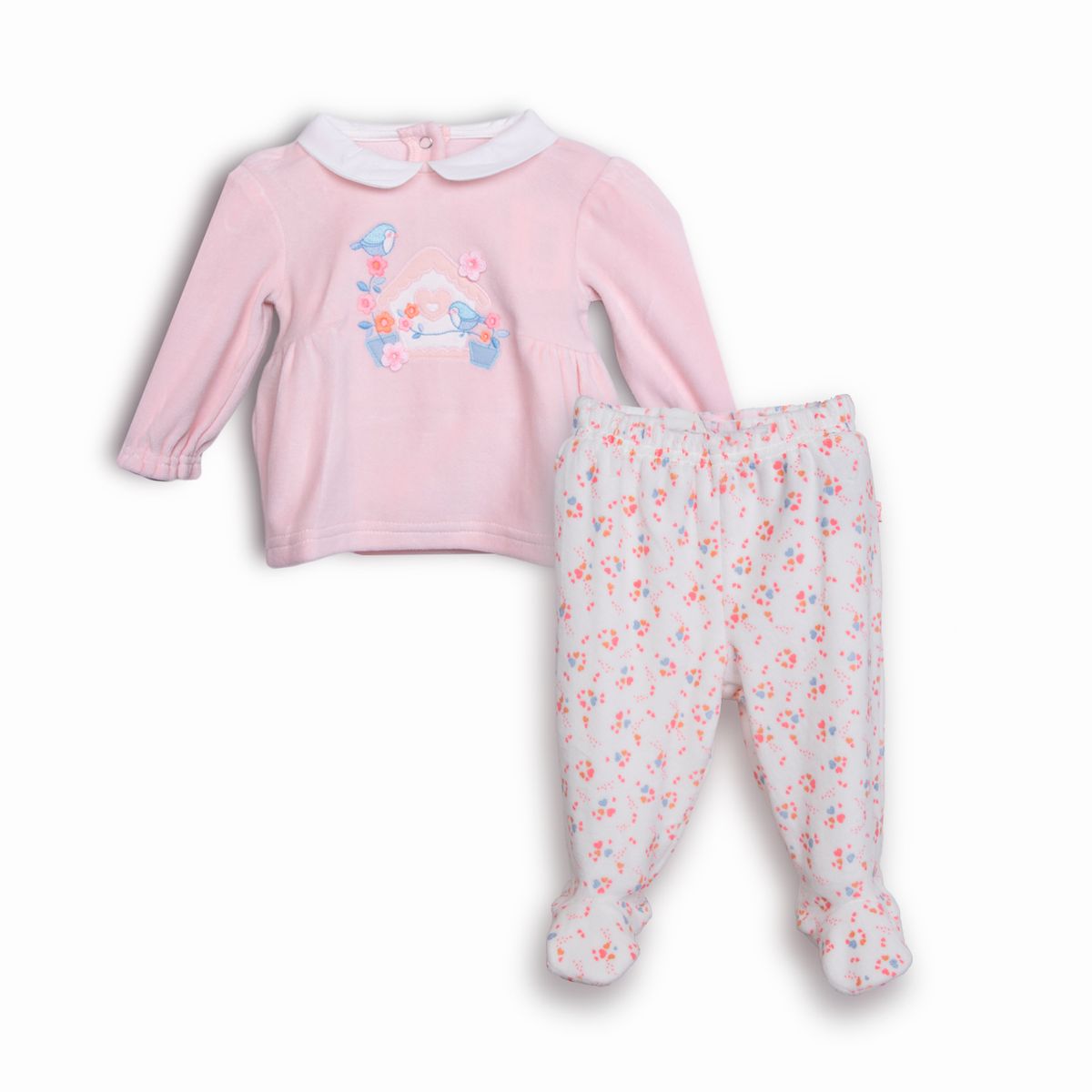 PILLIN - Conjunto Recién Nacido  Rosado Pillin PVC302-25ROS