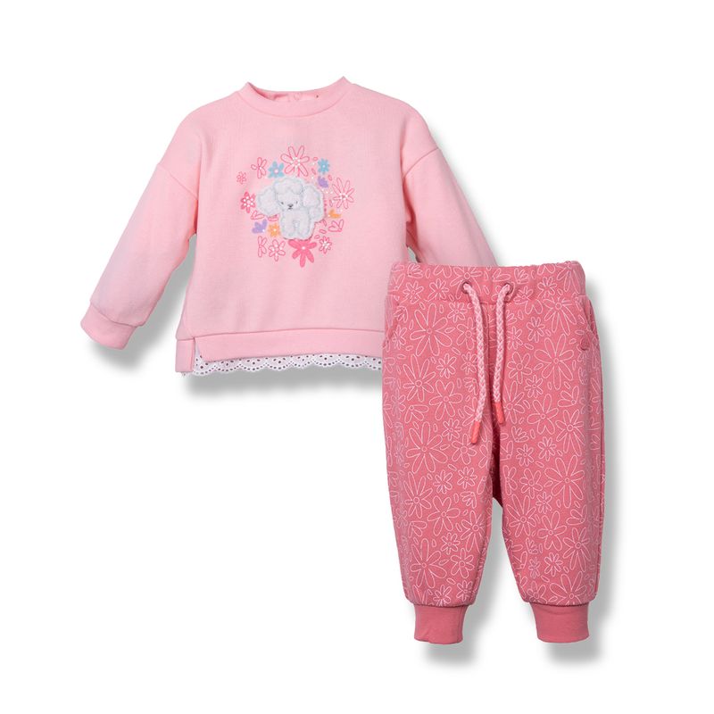 PILLIN - Buzo Bebé  Rosado Pillin PVC524-25ROS