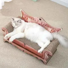 GENERICO - Rascador Tipo Sofa Grande Para Gatos Estilo Europeo