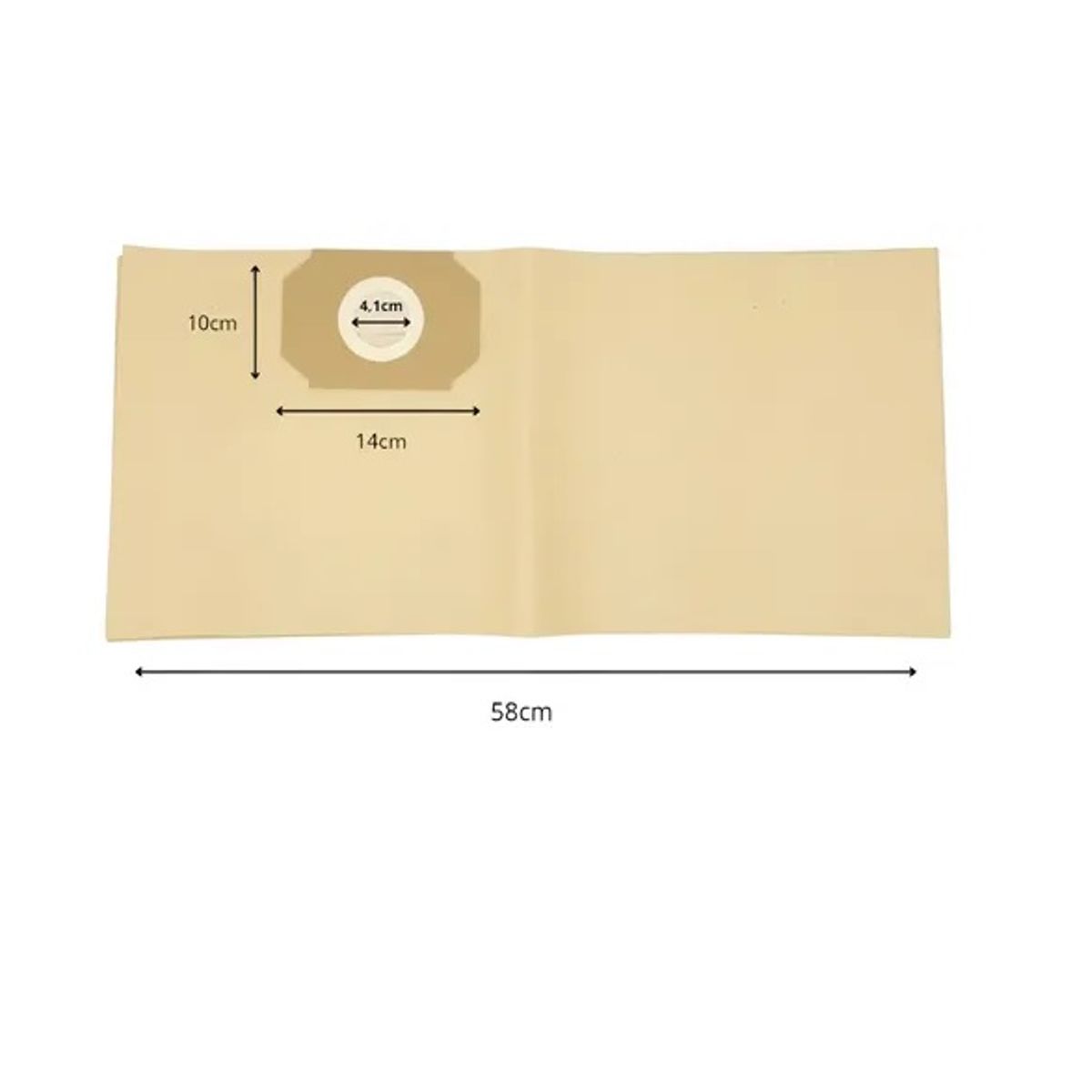 GENERICO - Pack 5 bolsas papel aspiradora Thomas Junior