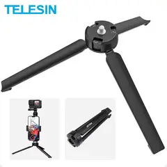 TELESIN - Trípode Aluminio para Cámaras Gopro Dji Osmo Insta360 Otras