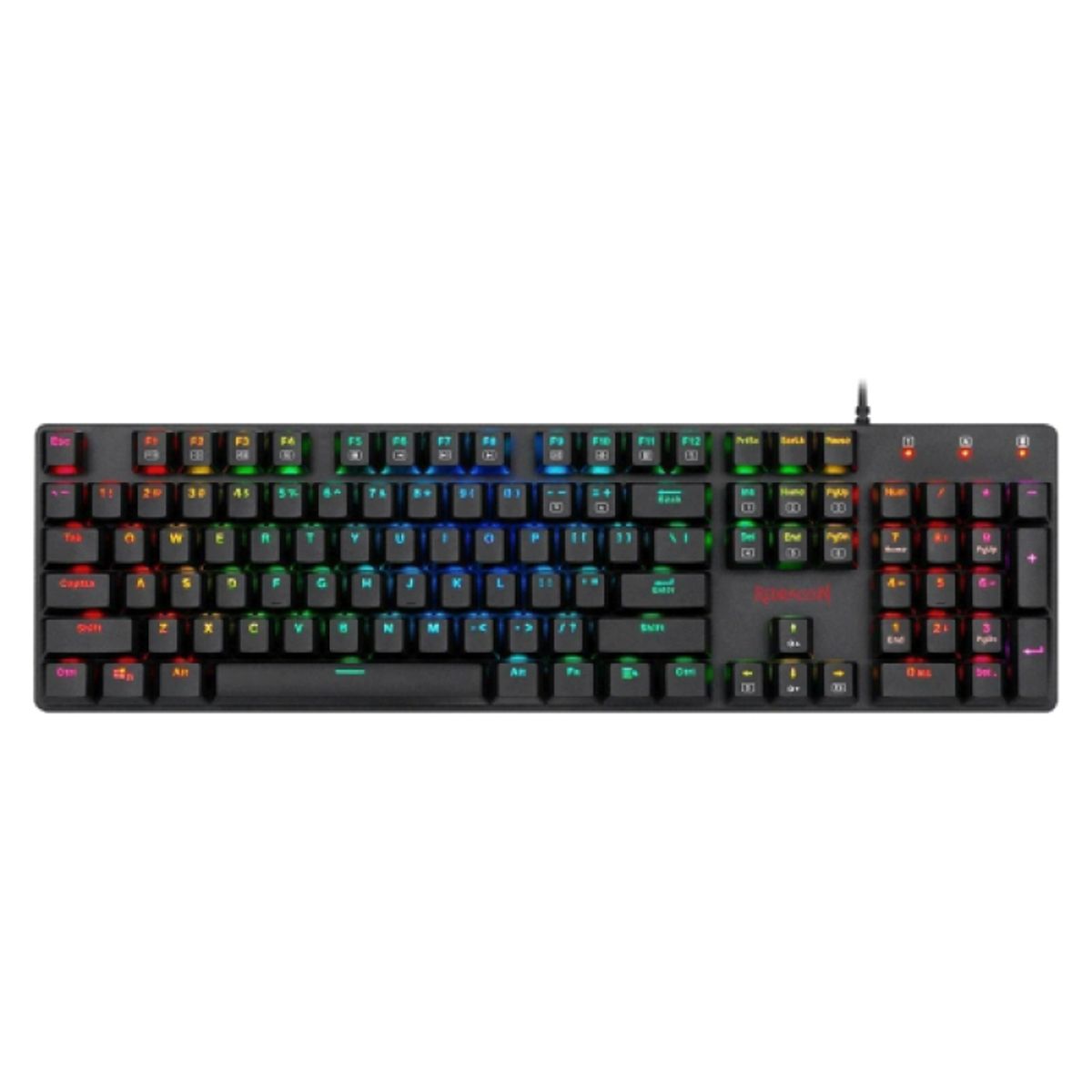 REDRAGON - Teclado Gamer Mec Shrapn Rgb Redragon
