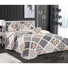 GENERICO - Cubrecama - Cobertor Quilts de Verano 1,5 plazas