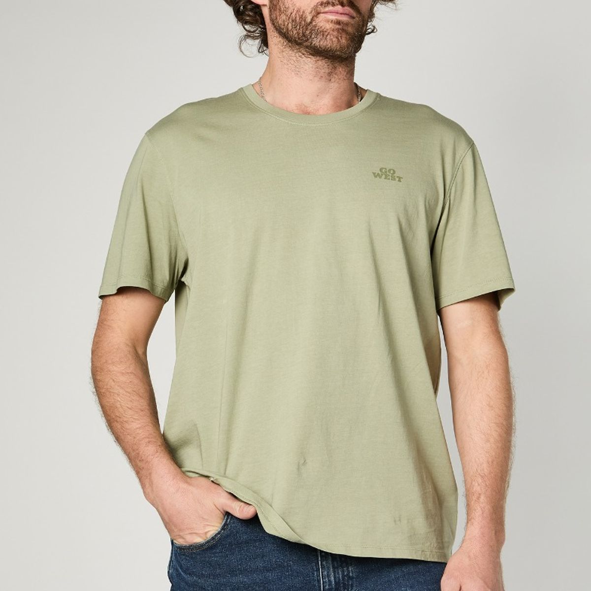 WRANGLER - Polera Hombre Fashion Green