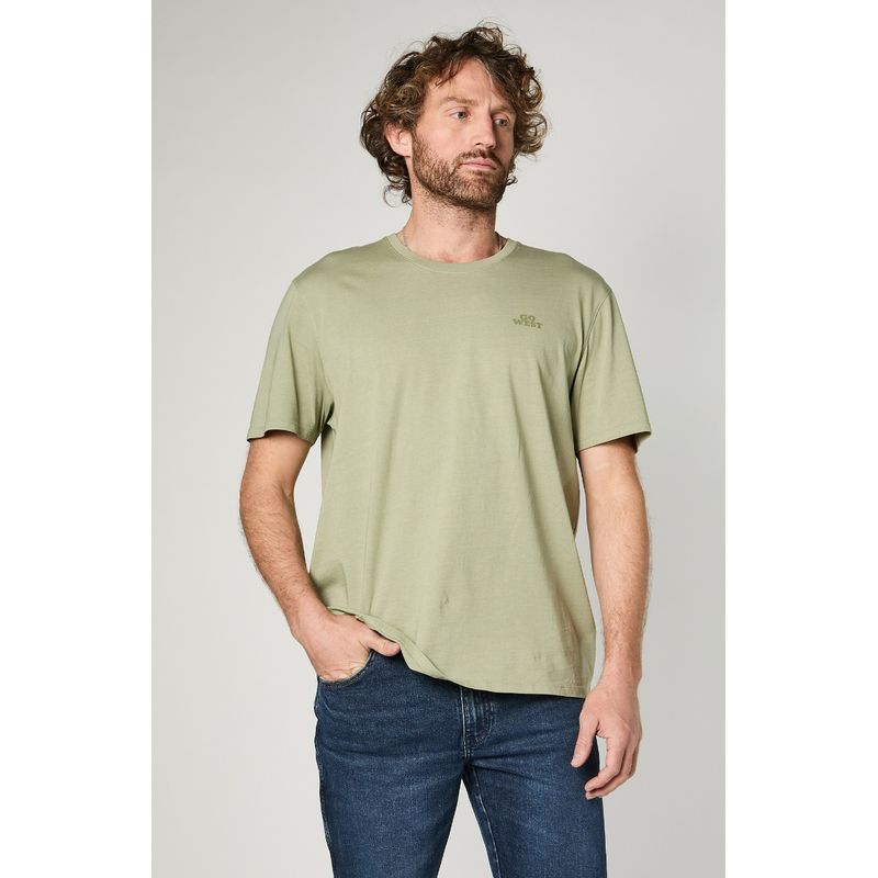 WRANGLER - Polera Hombre Fashion Green