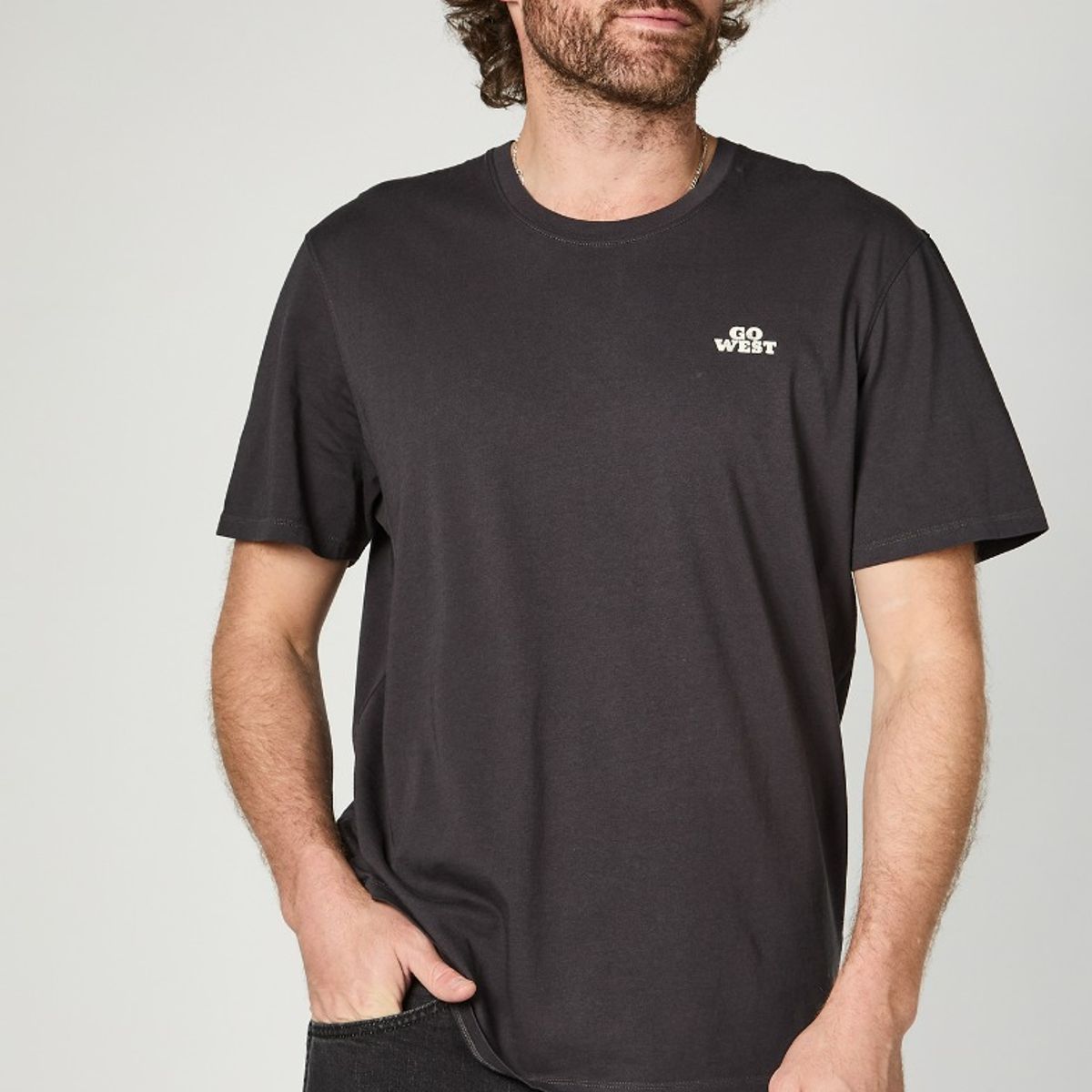 WRANGLER - Polera Hombre Fashion Black