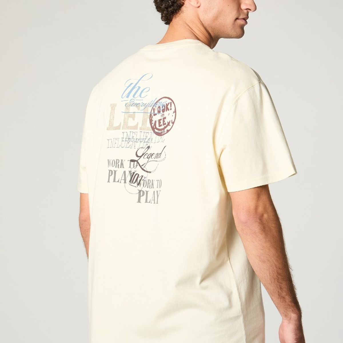 LEE - Polera Hombre Relaxed Play Yellow
