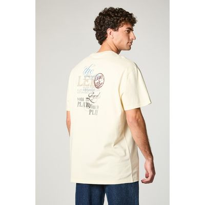 Imagen 2 del producto Polera Hombre Relaxed Play Yellow