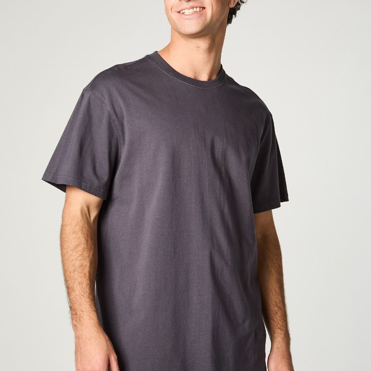 LEE - Polera Hombre Lee Basics Jet Black