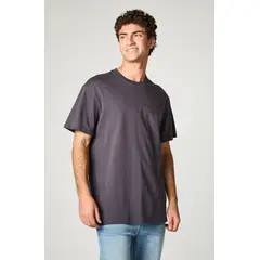 LEE - Polera Hombre Basics Jet Black