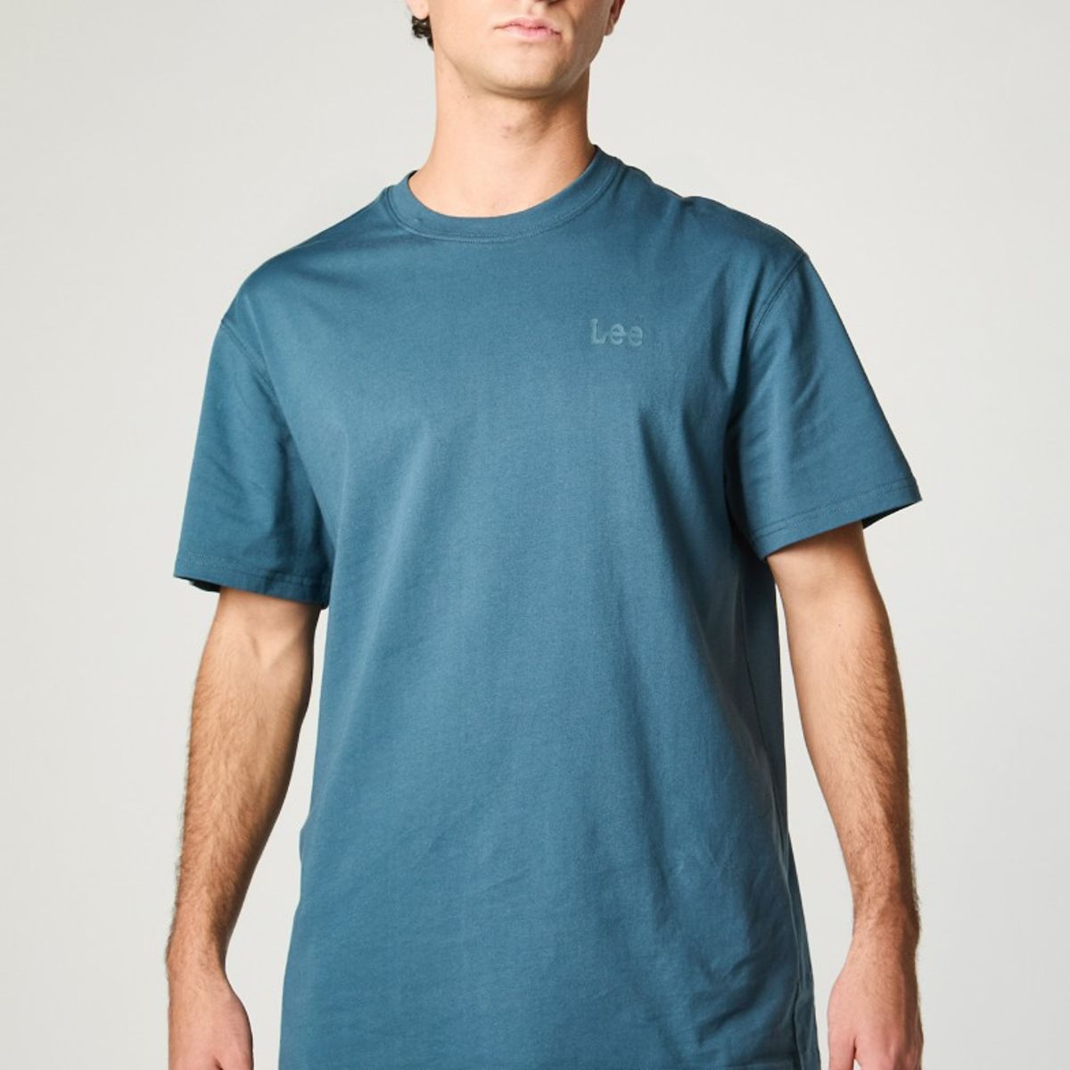 LEE - Polera Hombre Lee Basics Blue