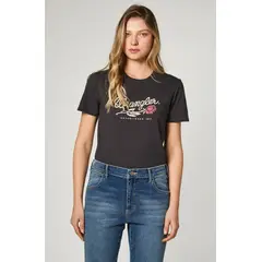 WRANGLER - Polera Mujer Fashion Black