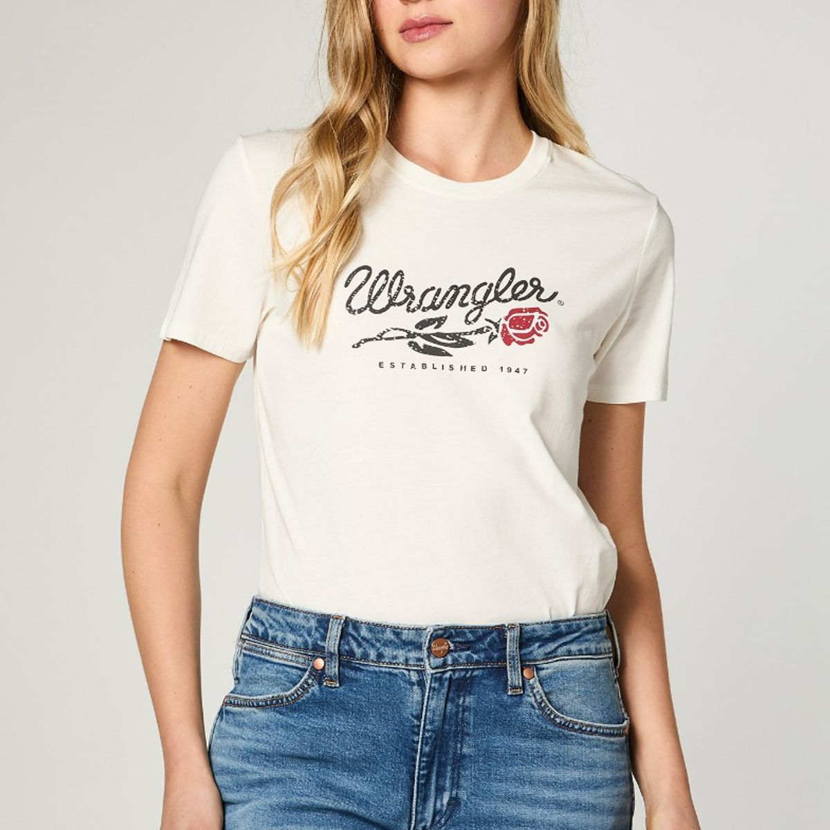 WRANGLER - Polera Mujer Fashion  White