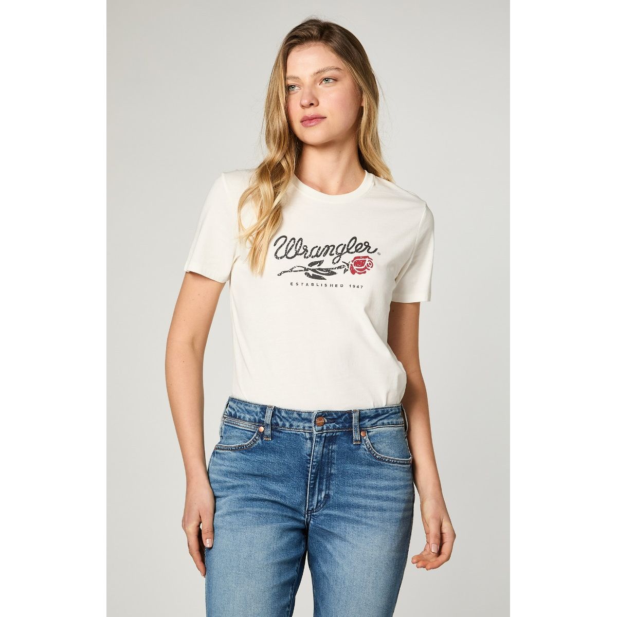 WRANGLER - Polera Mujer Fashion  White
