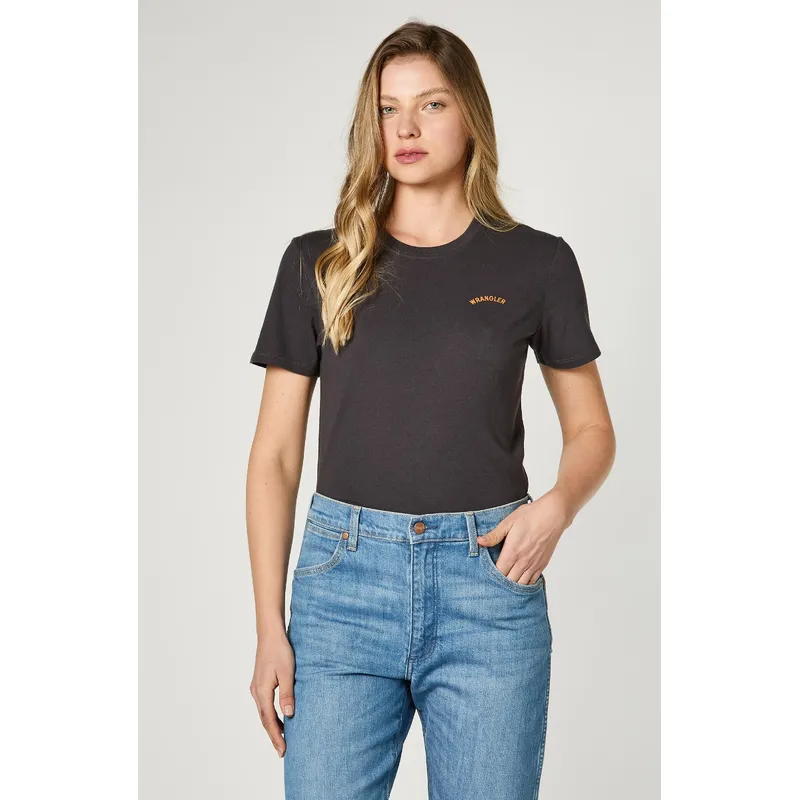 WRANGLER - Polera Mujer Fashion  Black