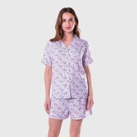 Pijama Corto Mujer 8687