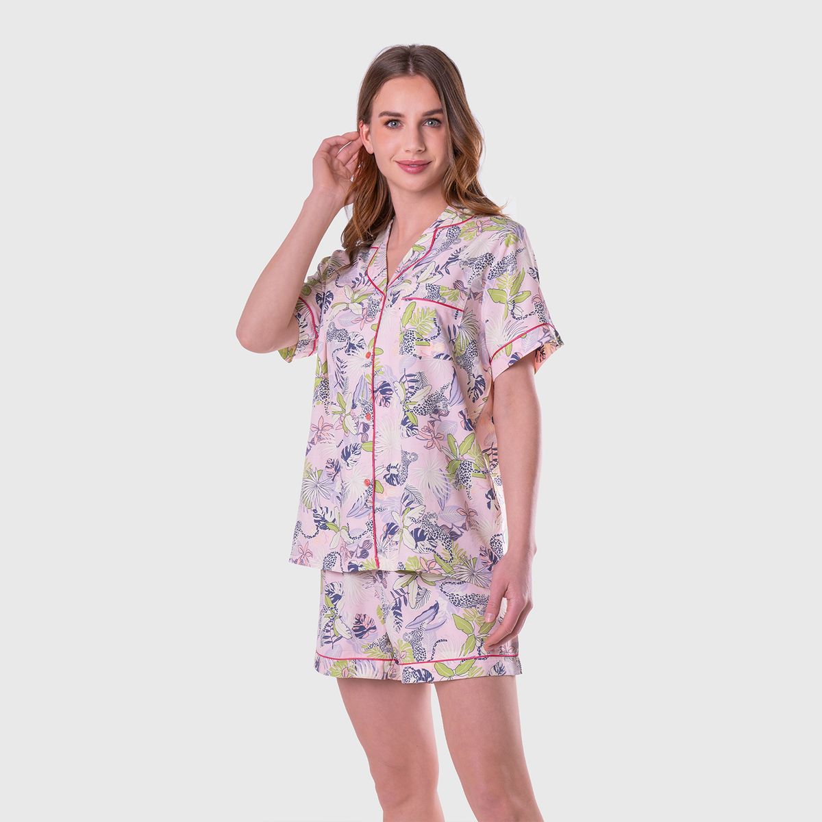 BAZIANI - Pijama Corto Mujer 8688
