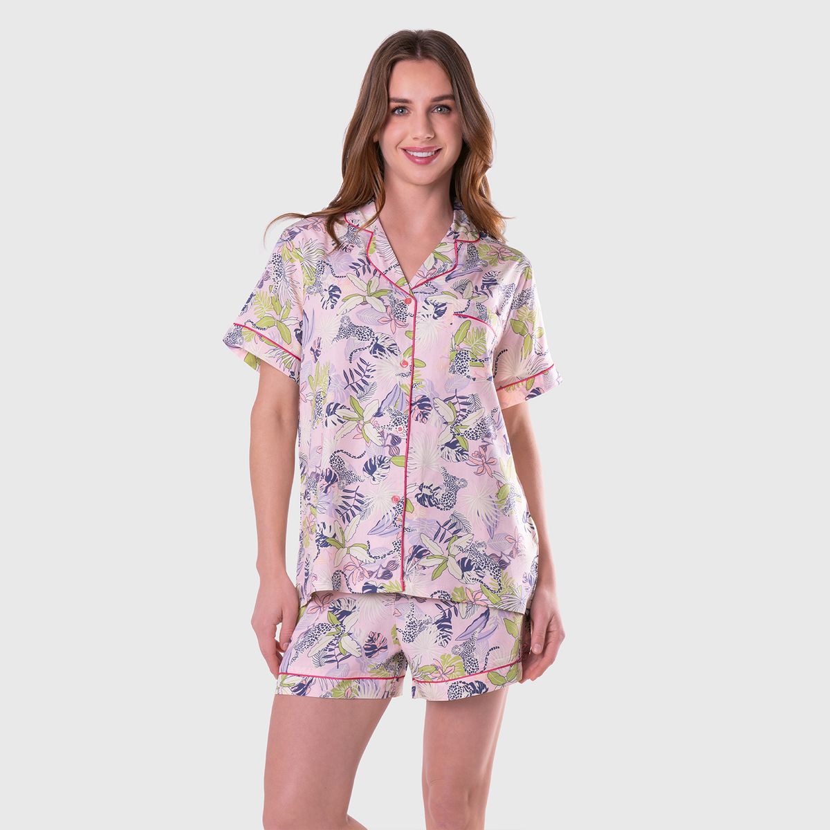 BAZIANI - Pijama Corto Mujer 8688
