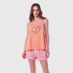 BAZIANI - Pijama Corto Mujer 8695