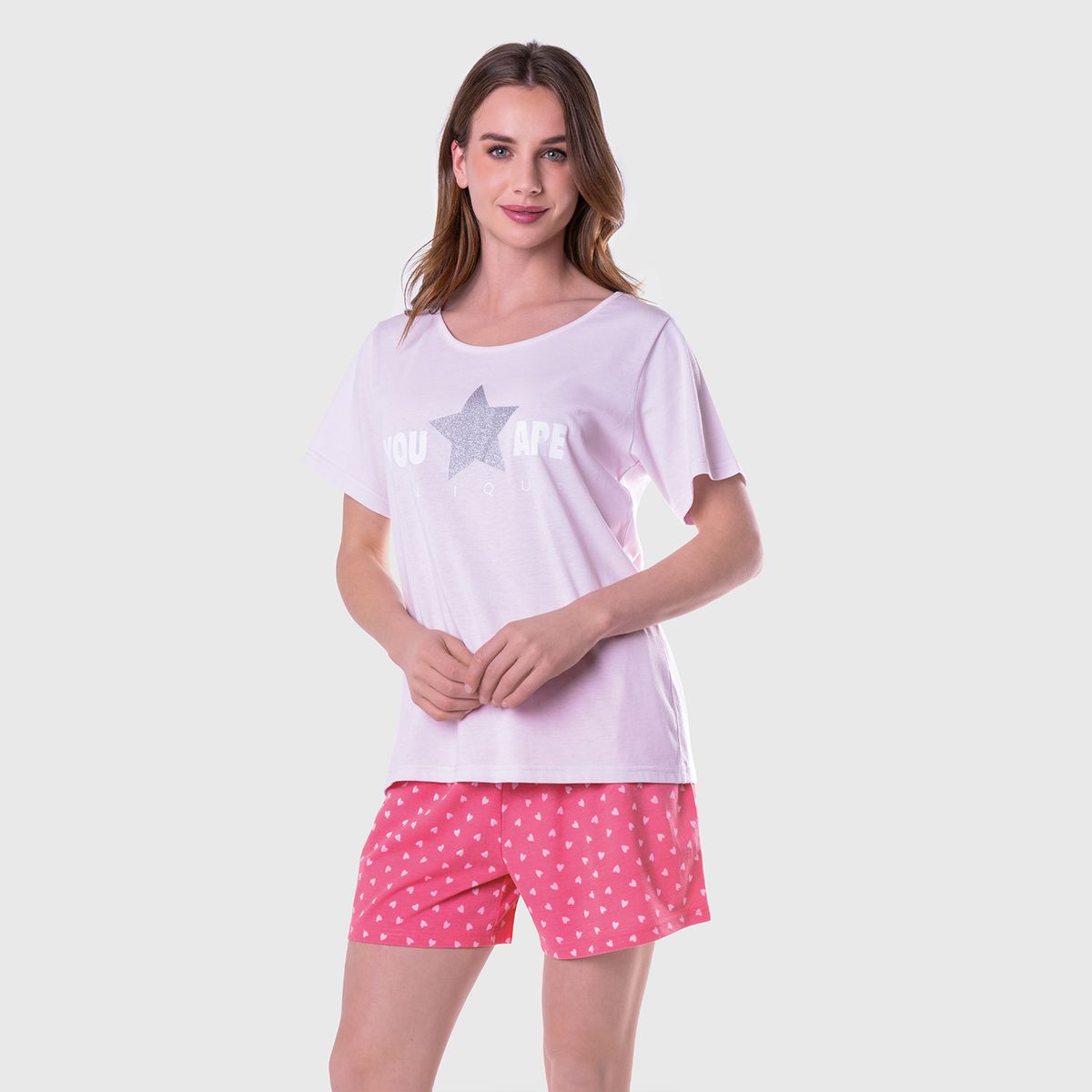 BAZIANI - Pijama Corto Mujer 8694